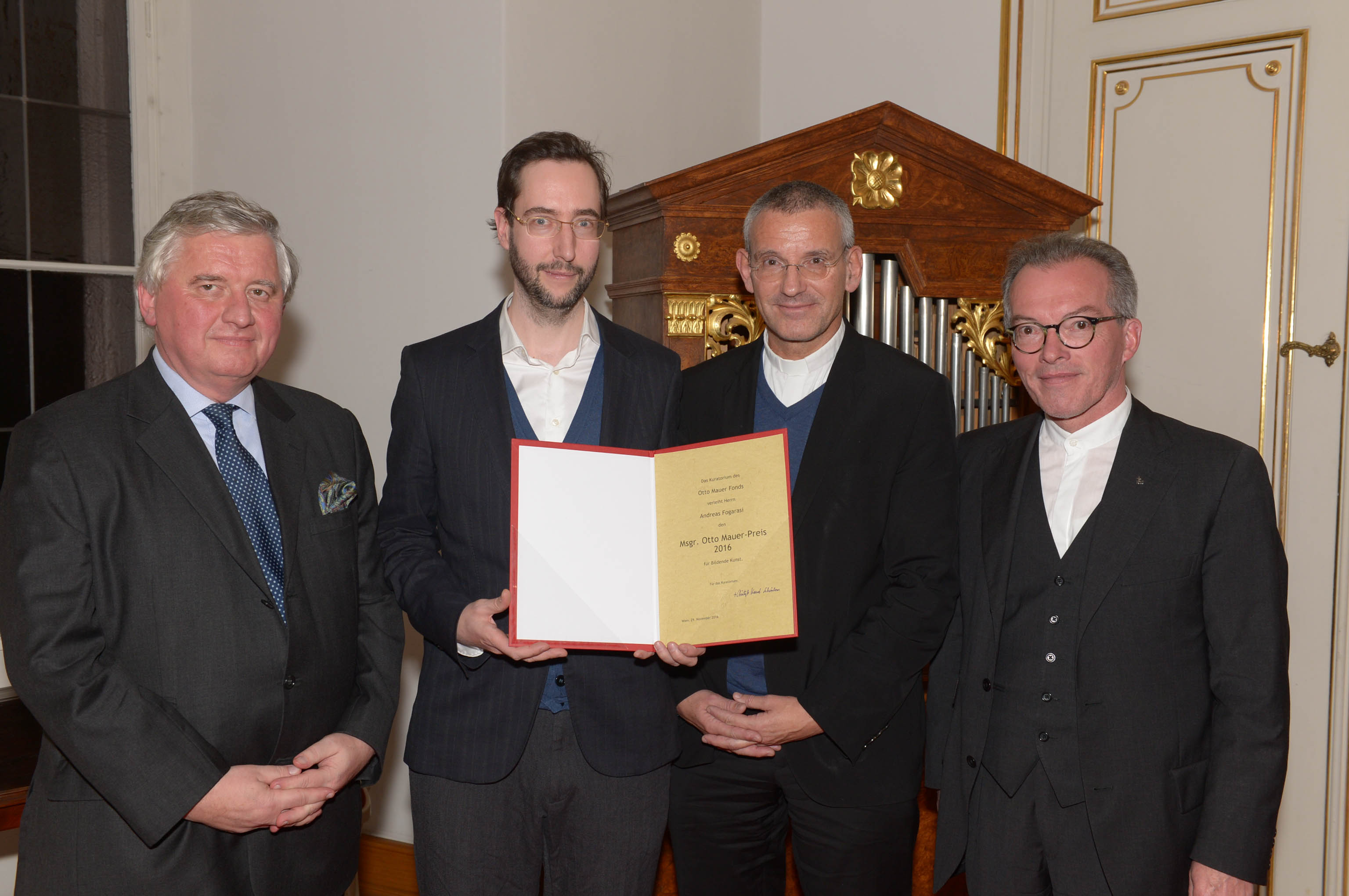 Msgr Otto Mauer Preis 2016 An ANDREAS FOGARASI Otto Mauer Fonds